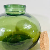 Recycled Glass Garrafa Jar Vase 23cm