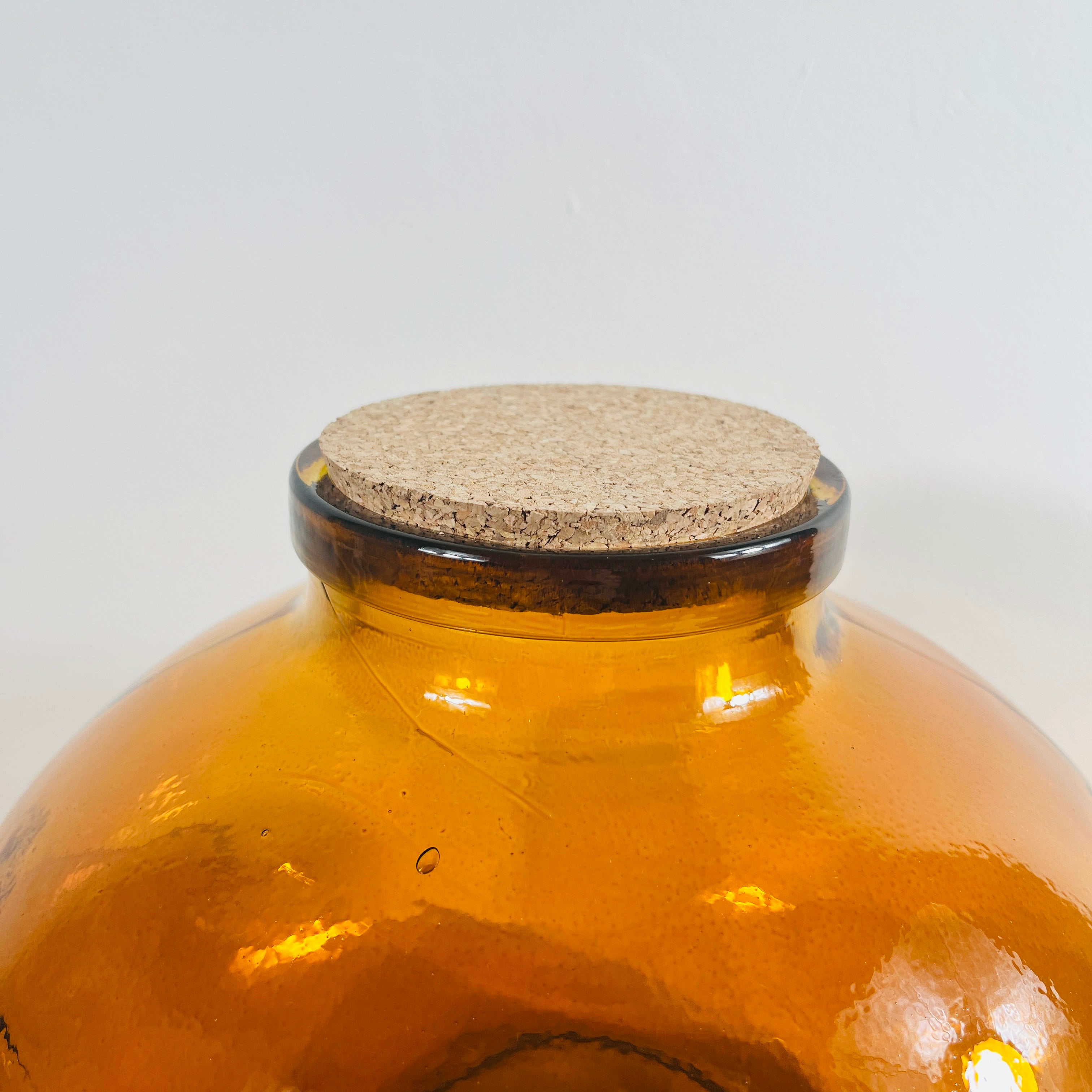 Recycled Glass Garrafa Jar Vase 23cm