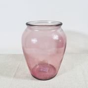 Recycled Glass Florerro Vase 18cm