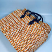 Moroccan Handmade Basket Orange Tote