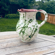 Hand Painted Ceramic Jug Made In Spain