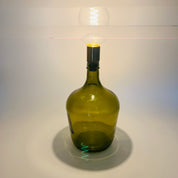 Cordless LED Demijohn Bottle Light with Cork & Brass Holder