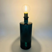 Cordless LED Frances Bottle Light with Cork & Brass Holder