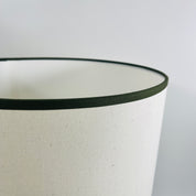 Simplicity Recycled Glass 39cm Lamp and Shade Set