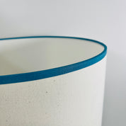 Simplicity Recycled Glass 41cm Lamp and Shade Set