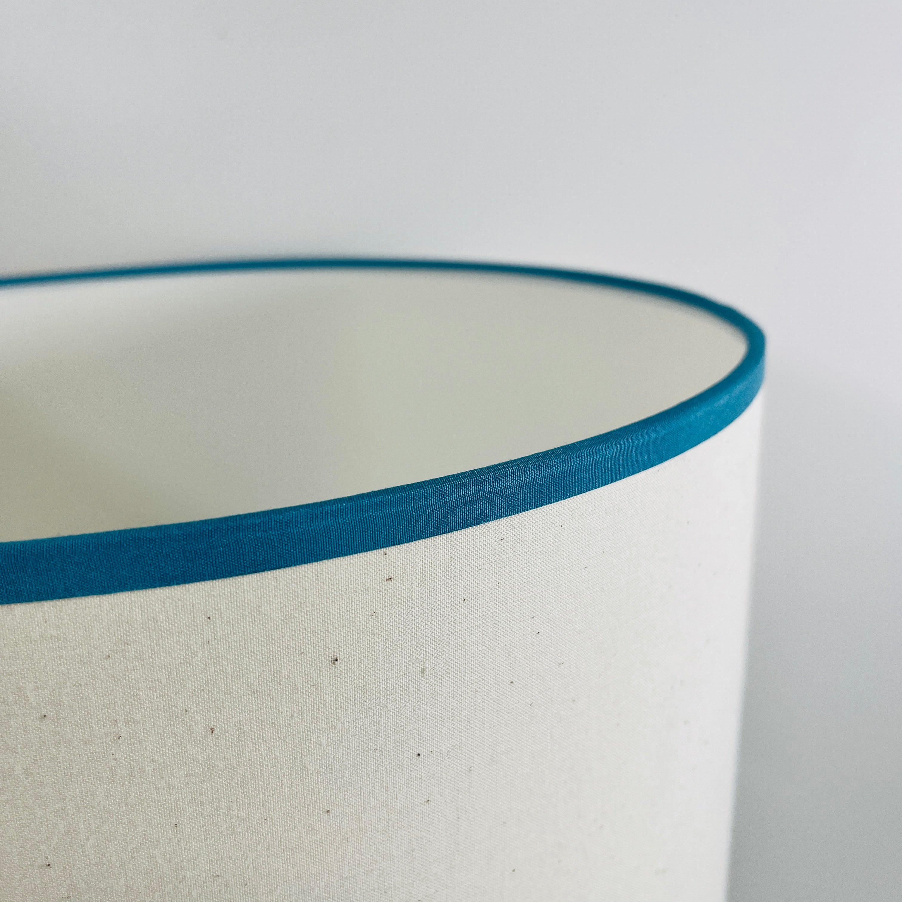 Simplicity Recycled Glass 41cm Lamp and Shade Set