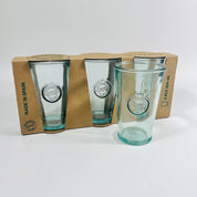 Recycled Glass Gift Box Authentic Tumbler Set of 3 300ml