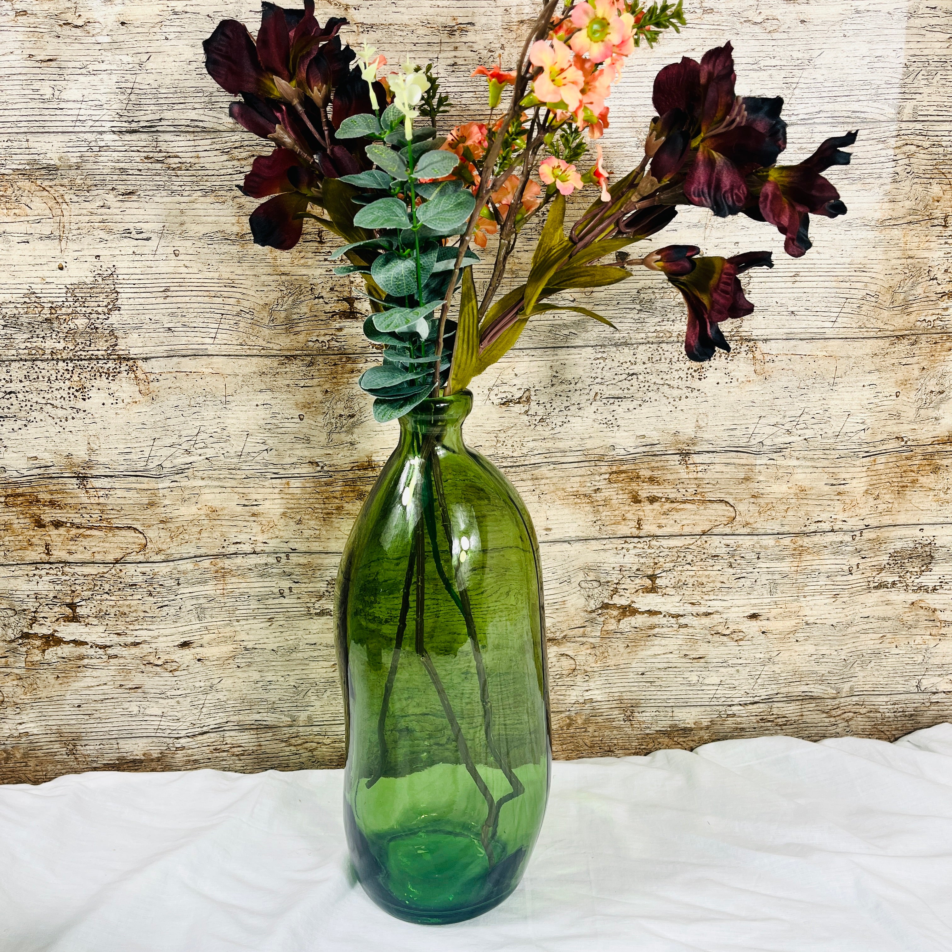 Recycled Glass Simplicity Blown Glass Vase 35cm