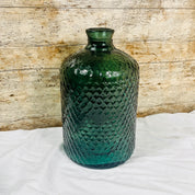 Recycled Glass Rustic Honeycomb Vase 31cm