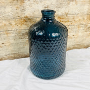 Recycled Glass Rustic Honeycomb Vase 31cm