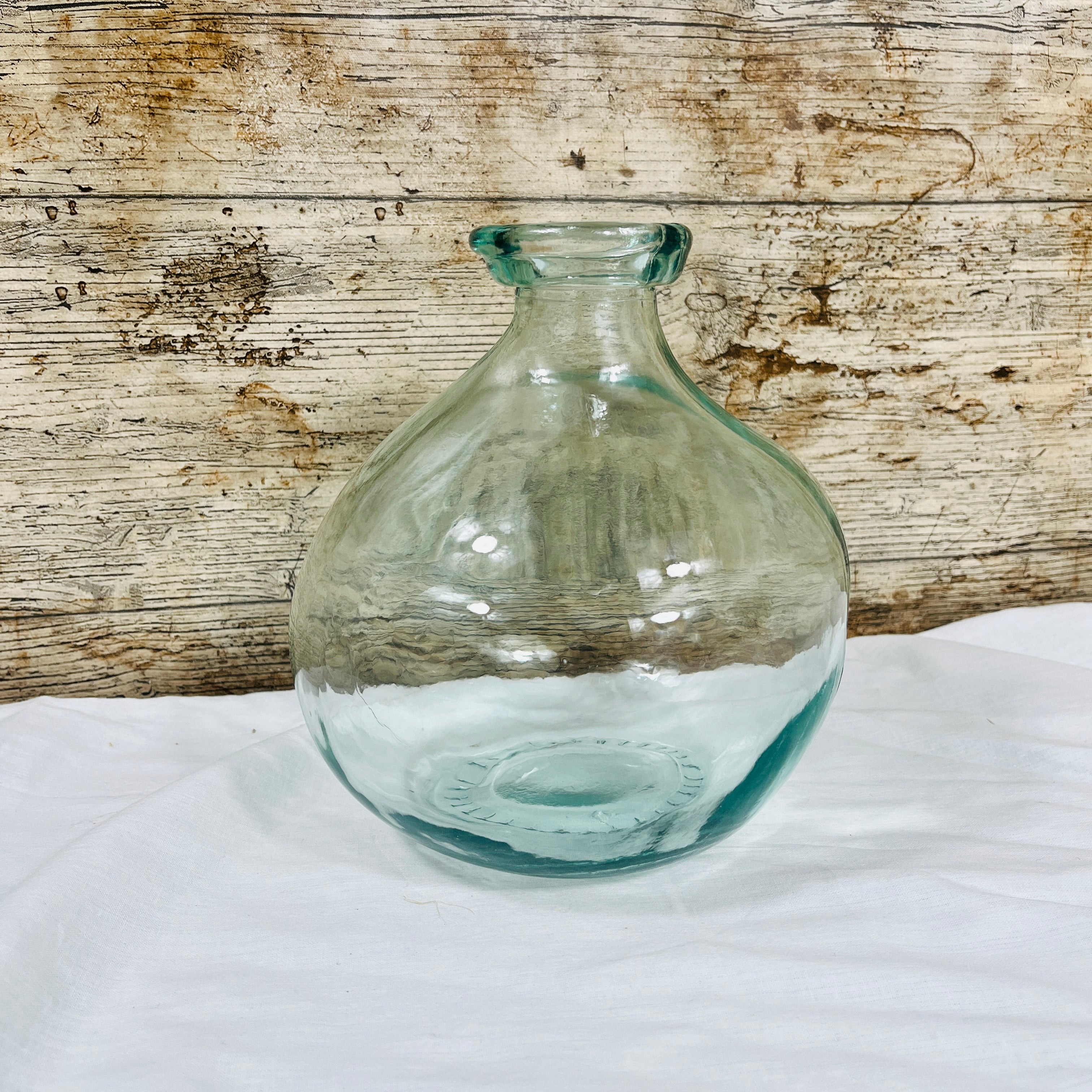 Recycled Glass Simplicity Blown Glass Vase 18cm