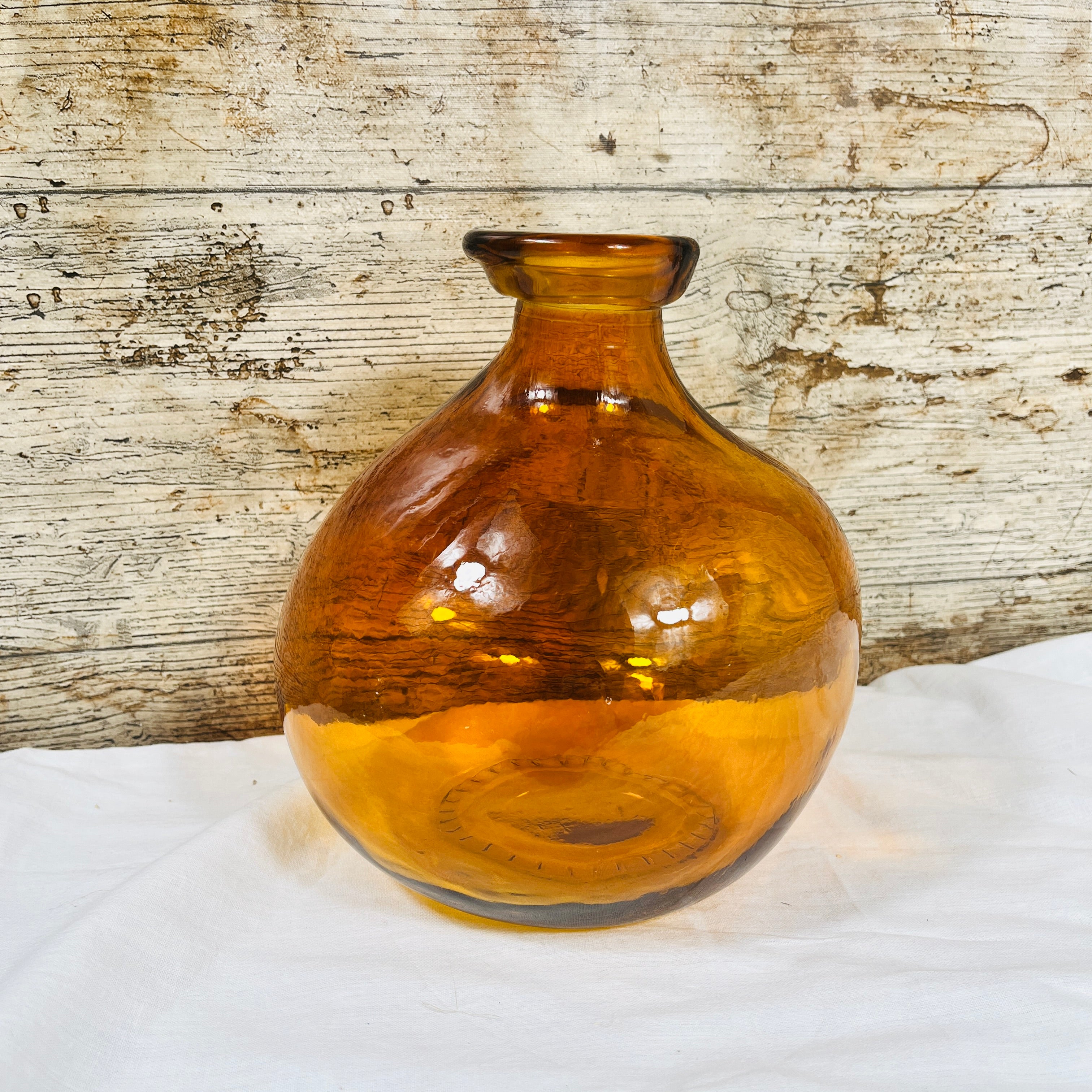Recycled Glass Simplicity Blown Glass Vase 18cm