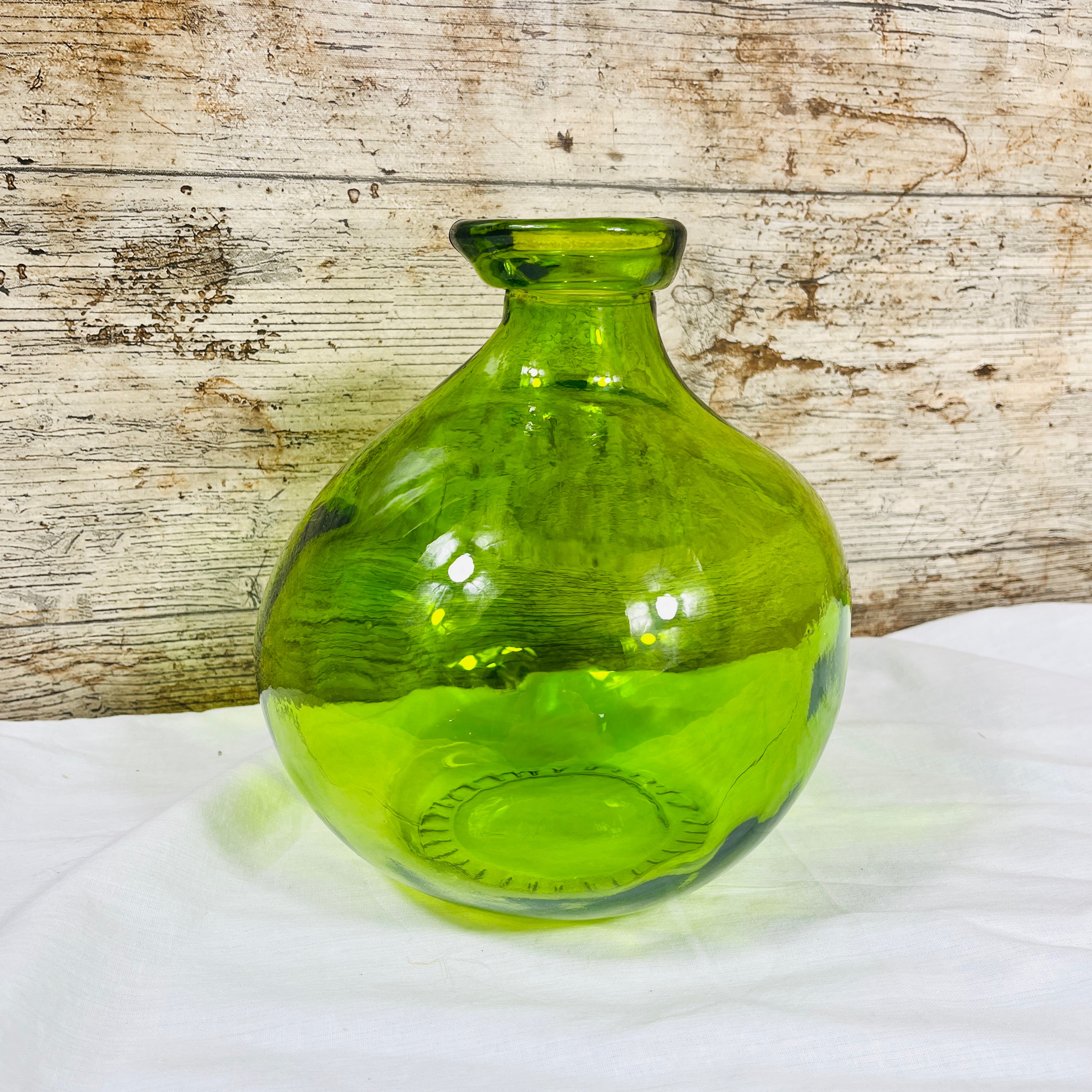 Recycled Glass Simplicity Blown Glass Vase 18cm