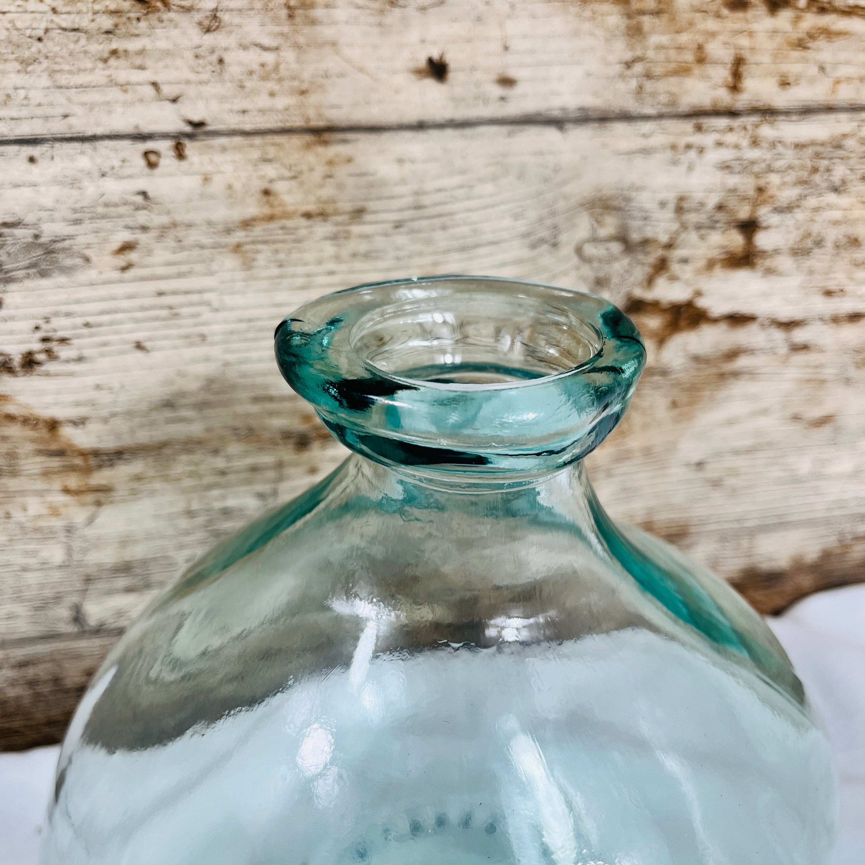 Recycled Glass Simplicity Blown Glass Vase 18cm
