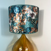 Prussian Floret Velvet Shade 8" to 18"