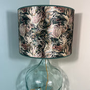 Sea Green Deep Water Velvet Shade 8" to 18"
