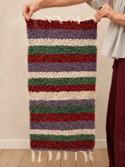 Machine Washable Recycled Cotton Jarapa Rugs Extra Small & Small
