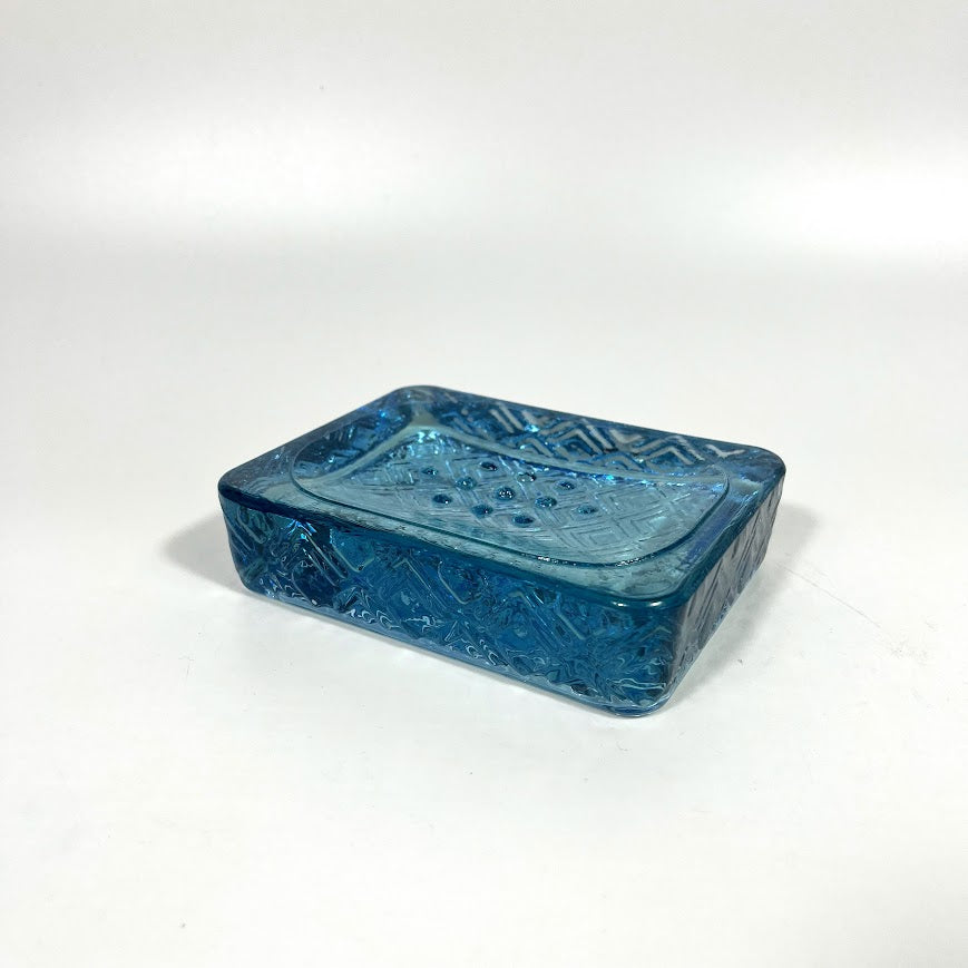 Rectangular Recycled Glass Soap Dish