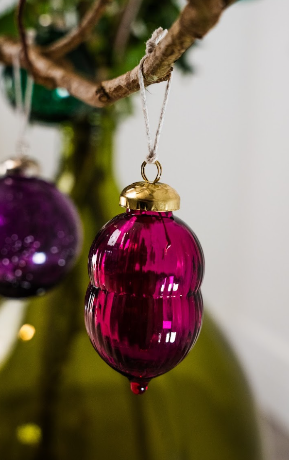 Recycled Glass Boho Bauble