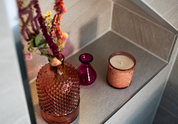 Natural Hand Poured Candle in Recycled Glass Tumbler
