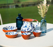 Spanish Hand Painted Jaspe 10cm Tapas Bowl