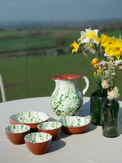 Spanish Hand Painted Jaspe 14cm Tapas Bowl