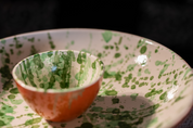 Spanish Hand Painted Jaspe 10cm Tapas Bowl