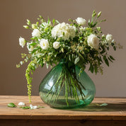 Recycled Glass 33cm Oasis Vase