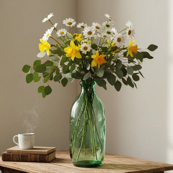 Recycled Glass 38cm Oasis Vase