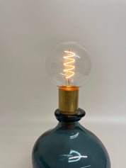 Cordless LED Simplicity Light with Cork & Brass Holder 37cm