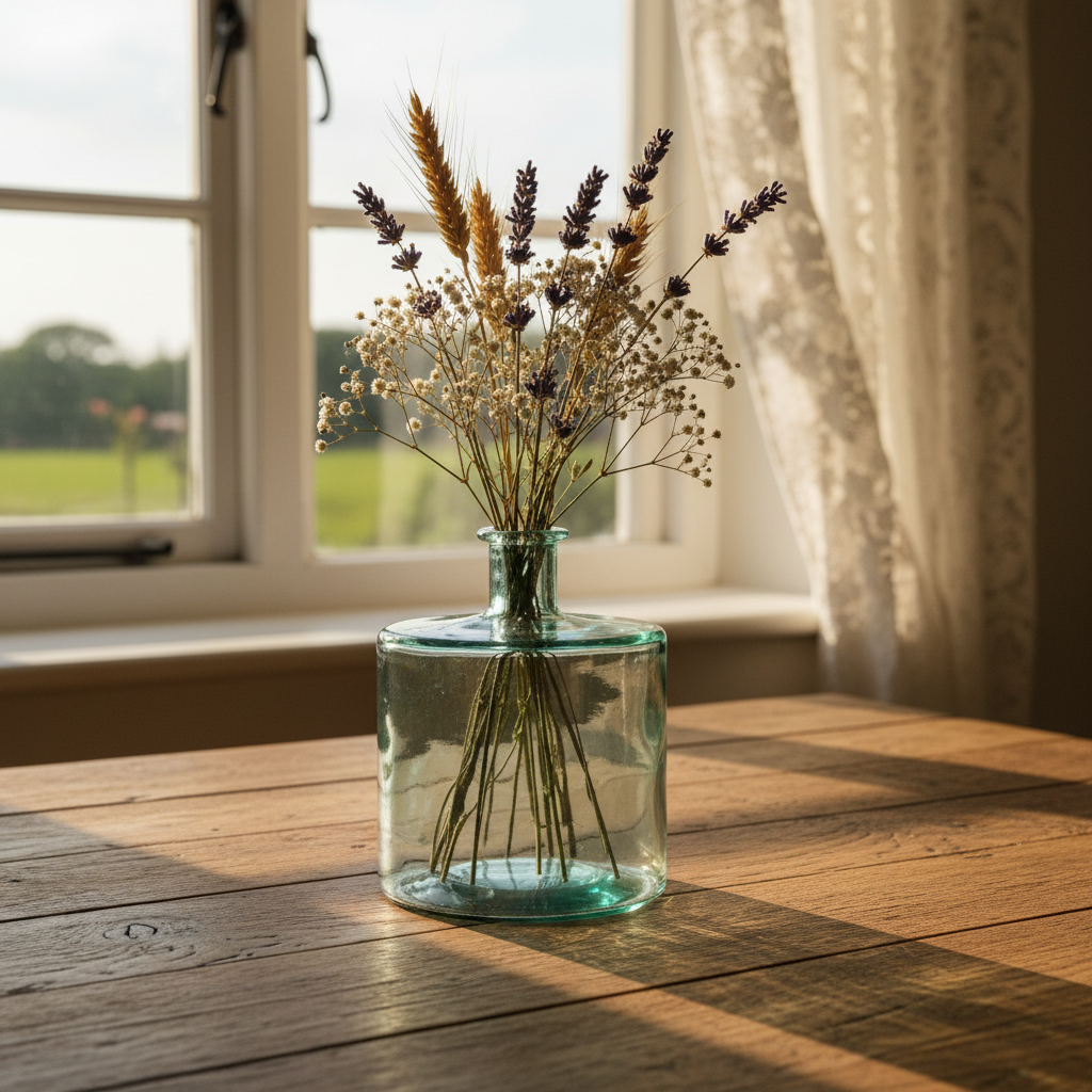 Recycled Glass Frances Vase 26cm