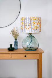 Autumn Trees Printed Drum Shade