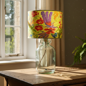 Recycled Glass Vintage Demijohn Lamp 36cm