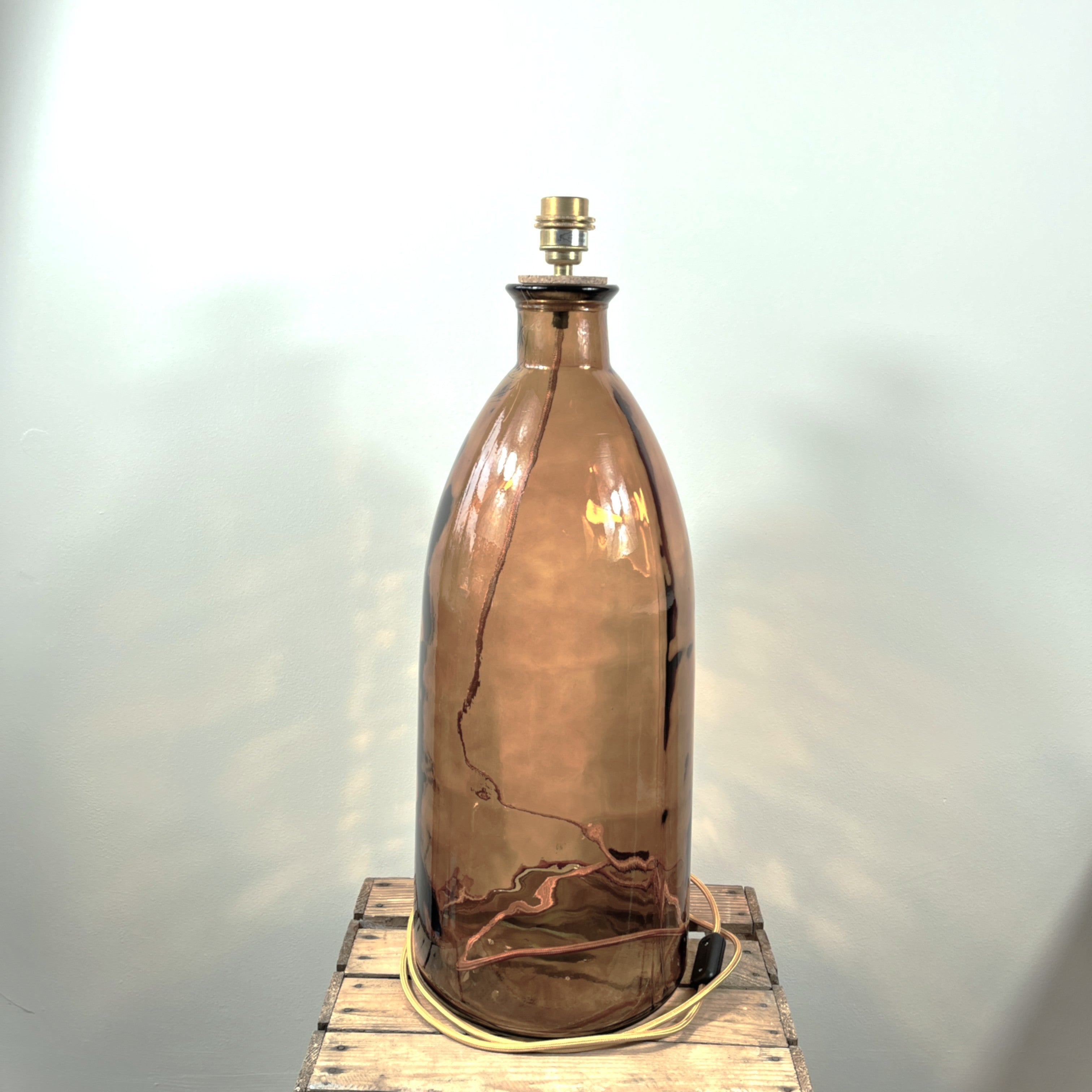 Recycled Glass 67cm Boston Lamp