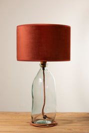 Simplicity Recycled Glass Lamp 41cm