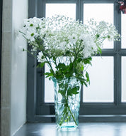 Recycled Glass Glacier 22cm Vase