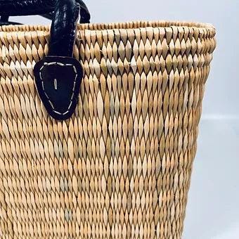 Natural Tote Handmade Moroccan Basket 2 Sizes