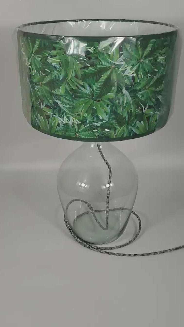 Limited Edition Green Leaf Lampshade