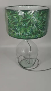 Limited Edition Green Leaf Lampshade