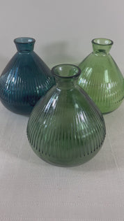 Recycled Glass 18cm Terrassa Bottle Vase