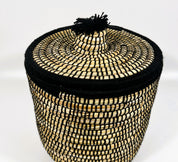 Moroccan Handmade Storage Baskets with Lid