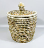 Moroccan Handmade Storage Baskets with Lid