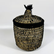 Moroccan Handmade Storage Baskets with Lid