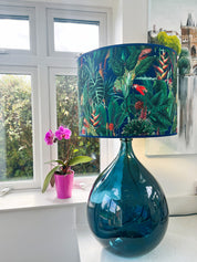 62cm Garrafa Recycled Glass Lamp